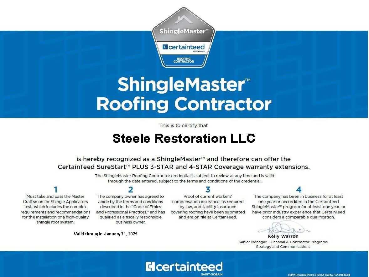 ShingleMaster™ Roofing Contractor